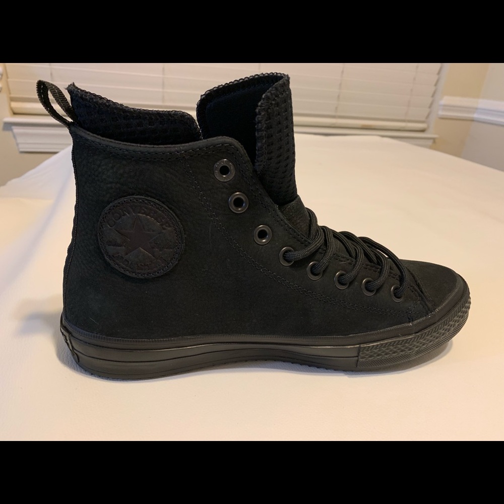 Converse black waterproof nubuck boots